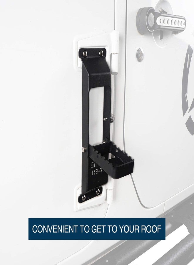 هوك رود دواسة قدم بمفصلة باب Hooke Road Wrangler لسيارة Jeep Wrangler JK وJKU موديلات 2007-2018 - Image 2
