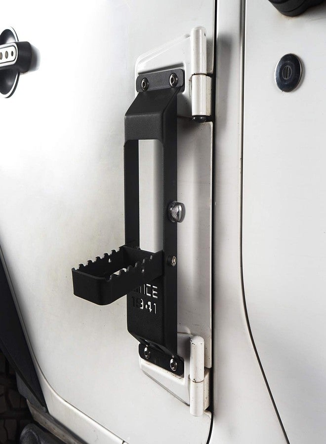 هوك رود دواسة قدم بمفصلة باب Hooke Road Wrangler لسيارة Jeep Wrangler JK وJKU موديلات 2007-2018 - Image 1