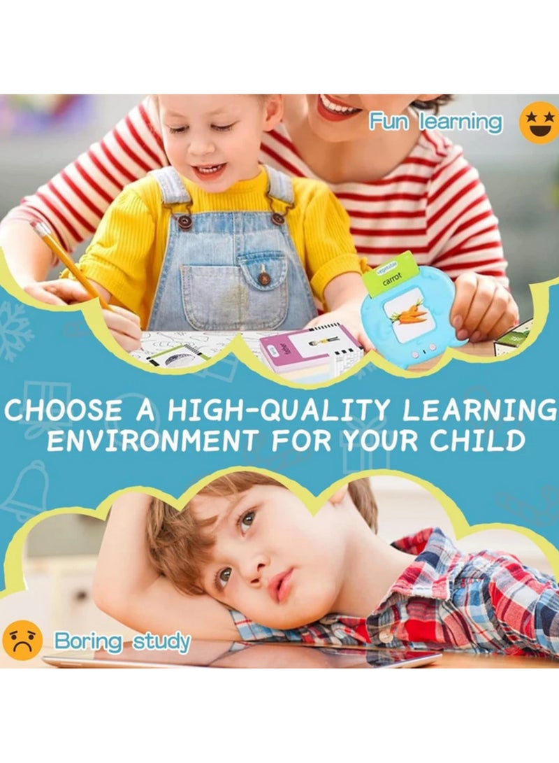 Arabic and English speaking flash cards, children's game 1 2 3 4 5 6 years old, educational toys, Montessori educational game 112 sheets 224 words, gift for the child's birthday... - Image 2