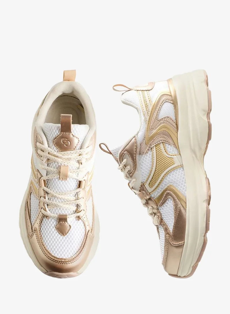 سيليست Women Lace-Up Ankle Sneakers