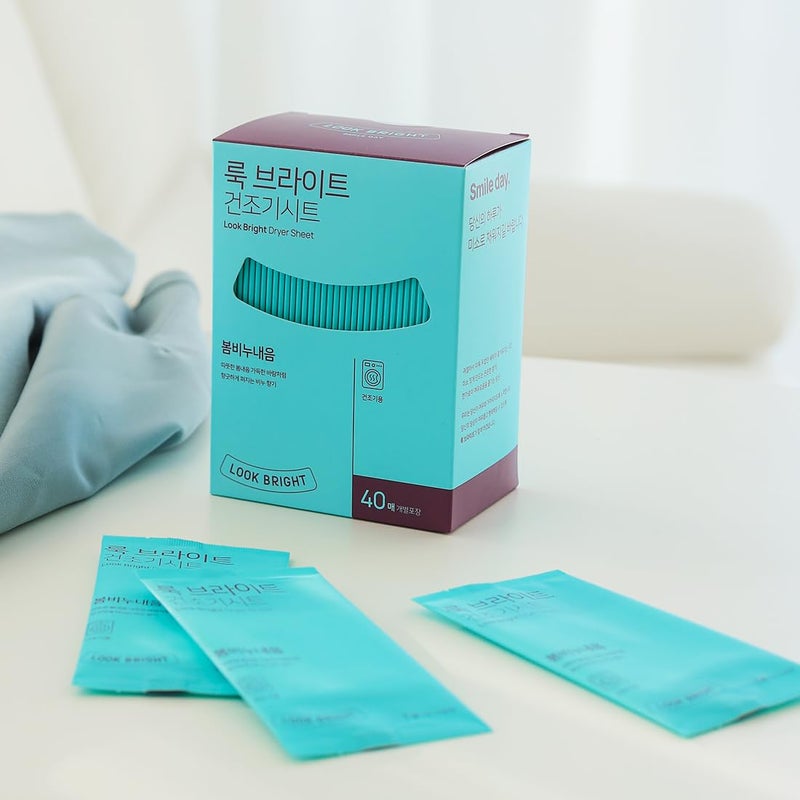 Generic LOOK BRIGHT Fabric Softner Dryer Sheet, Wet-type Sheet, Long-lasting Fragrance, Luxurious Premium Scent, Anti-static Function (Fall Dawn Scent) - Image 3