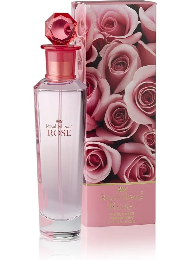 Royal Mirage Rose EDT Perfume for Women, 100ml