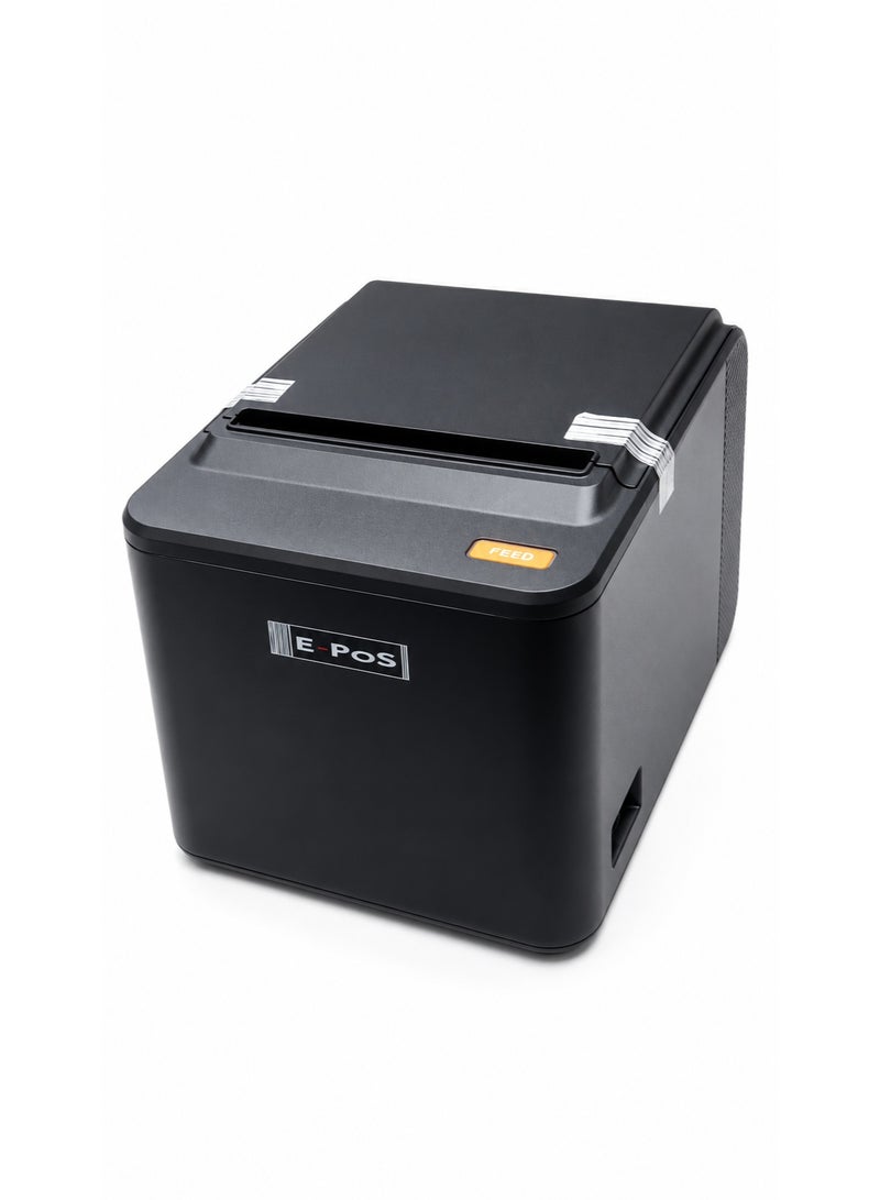 EPOS Thermal Receipt Printer USB + Ethernet POS Thermal Receipt Printer,Fast Printing, 80mm Paper,Paper Saving Function, Reliable Daily Use, Small/Medium Business POS - Image 1