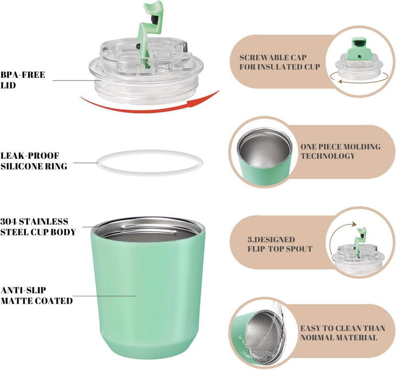 Puraville كوب بوراڤيل المعزول - 10 أونصة للسفر - Image 4