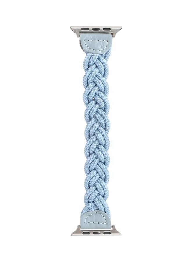 NIBEMINENT Elastic Woven Watchband Sky Blue - Image 1