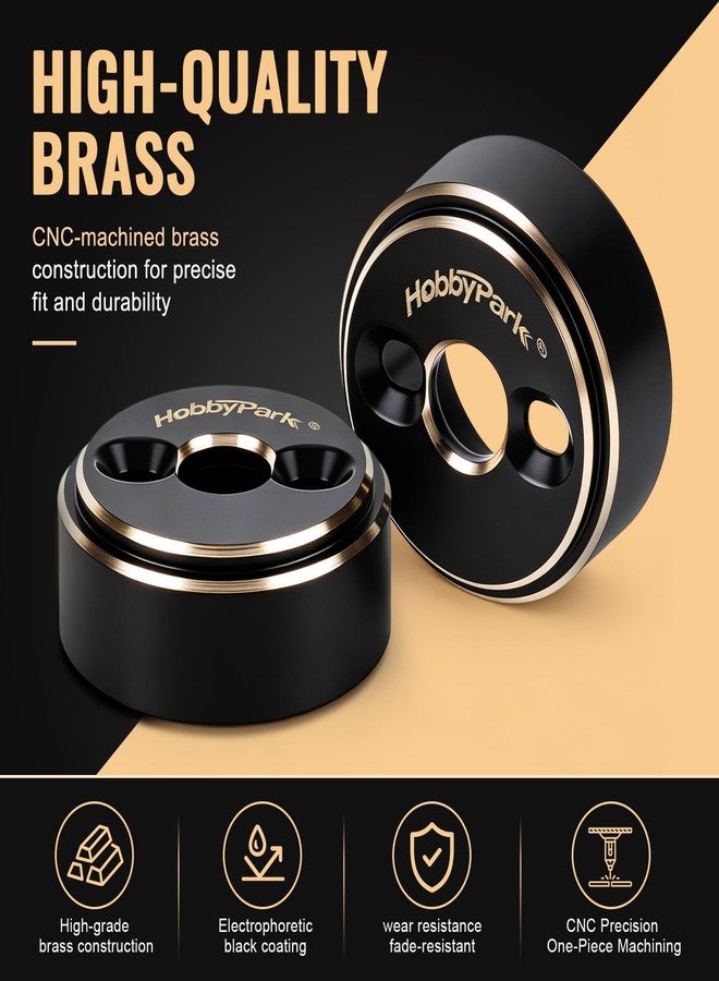 HobbyPark Brass Rear Axle Weights for 1/32 Redcat Ascent-32 Upgrades Parts - Image 3