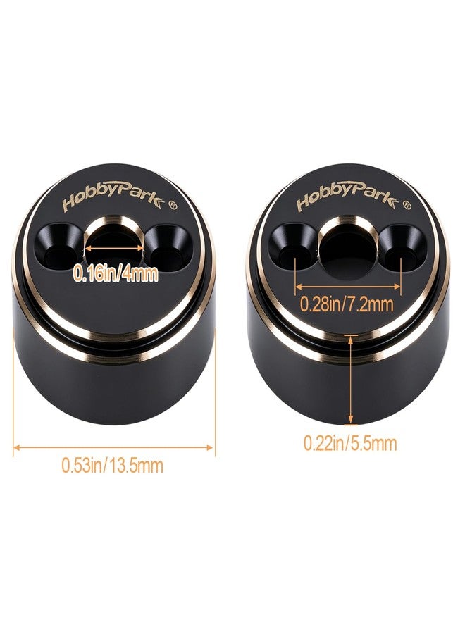 HobbyPark Brass Rear Axle Weights for 1/32 Redcat Ascent-32 Upgrades Parts - Image 2