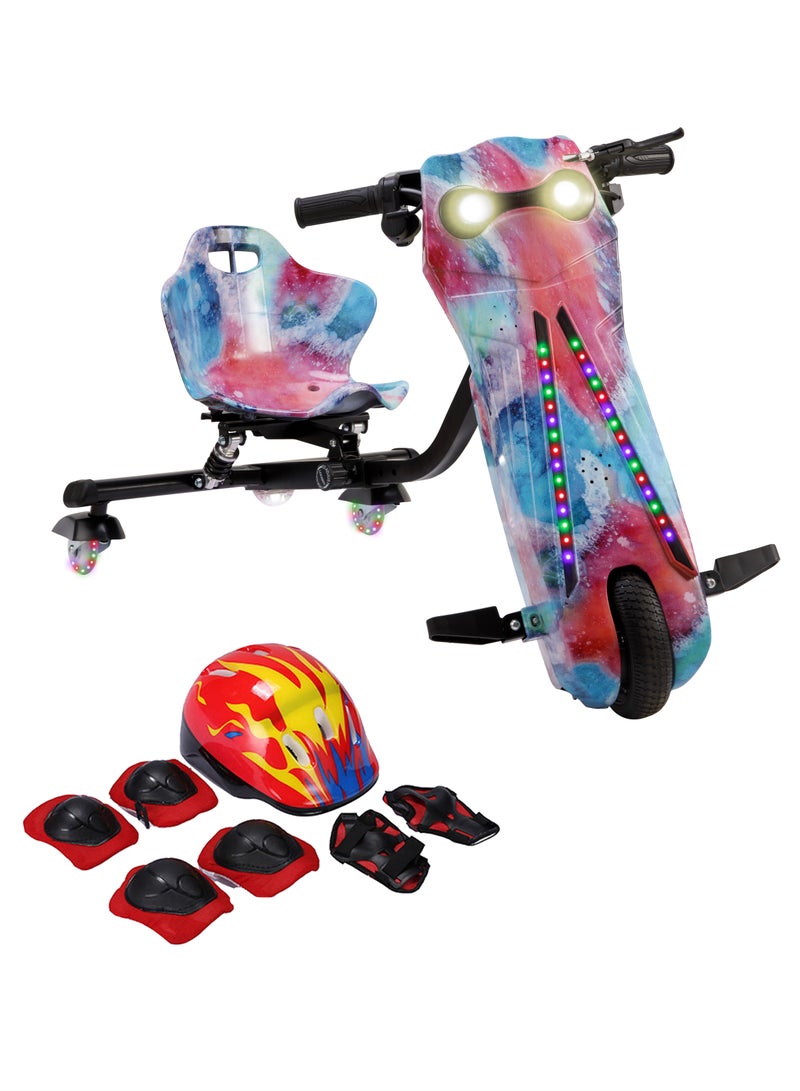 MYTOYS 36V Drifting Scooter 3 Wheel Electric Scooter - 3 Driving Modes- Bluetooth- Speaker- Lights - Shock Absorber Safety Gears Speed Up To 20KM/h - Image 2