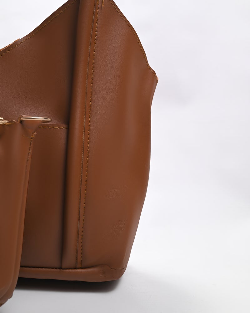 حقيبة كتف جلد – تصميم عصري - Image 2