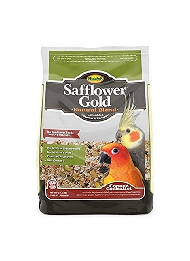 HigginS Higgins 466120 3 Lb Safflower Gold Natural Food Mix, One Size 