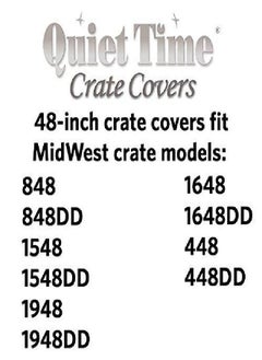 MidWest Homes for Pets MidWest Homes for Pets Dog Crate Cover, Privacy Dog Crate Cover Fits MidWest Dog Crates, Machine Wash & Dry  - Image 2