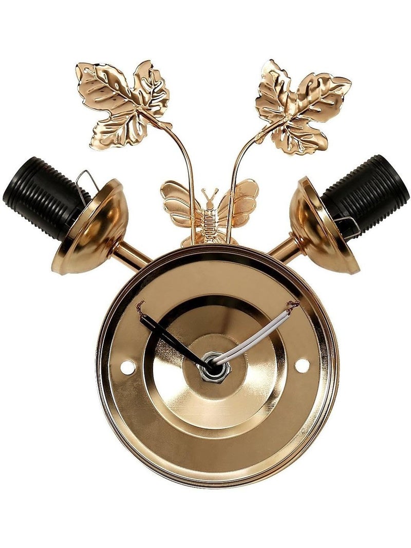 AFAST New Sconce Colorful Hand Decorative Glass Wall Lamp with All Fitting Fixture Set of 2 Lamps 7WACMulticolour - Image 5