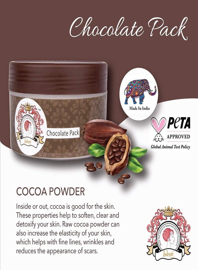 Indrani Cosmetics Indrani Chocolate Pack Skin Rejuvenation 50 Gm - Image 5