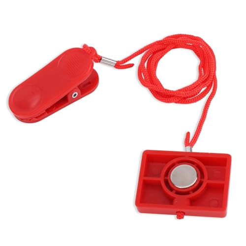 Gosknor Treadmill Magnet Safety Key Replacement, 1.6x1.1in Magnetic Safety Switch Universal Treadmill Emergency Stop Magnet for Running Machines Treadmills (Square) - Image 1