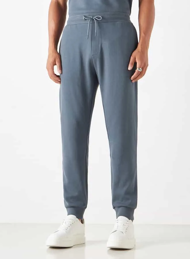 Emperor Emperor Applique Detail Joggers with Drawstring Closure
