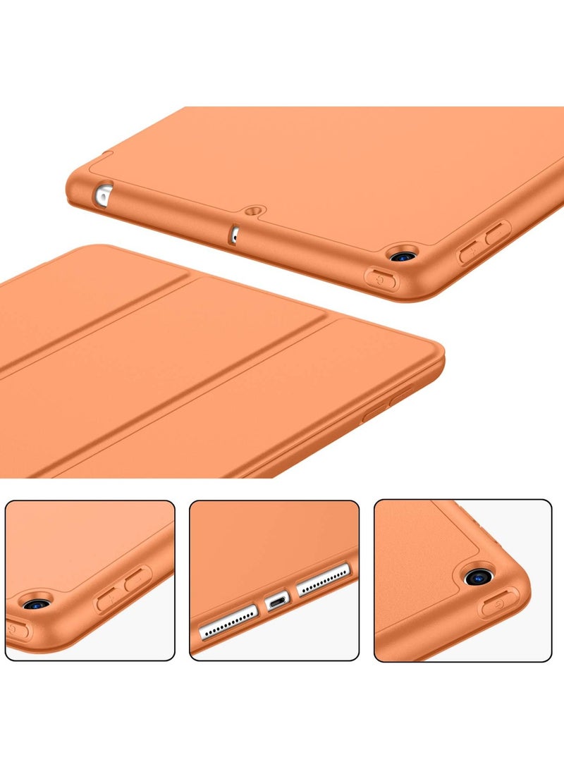 ميجوفاست حافظة آيباد الجيل التاسع 2021 حافظة آيباد الجيل الثامن 2020 10.2 بوصة مع حامل قلم رصاص حافظة آيباد الجيل السابع 2019 مع غطاء خلفي من السيليكون الناعم لغطاء النوم التلقائي - Image 3