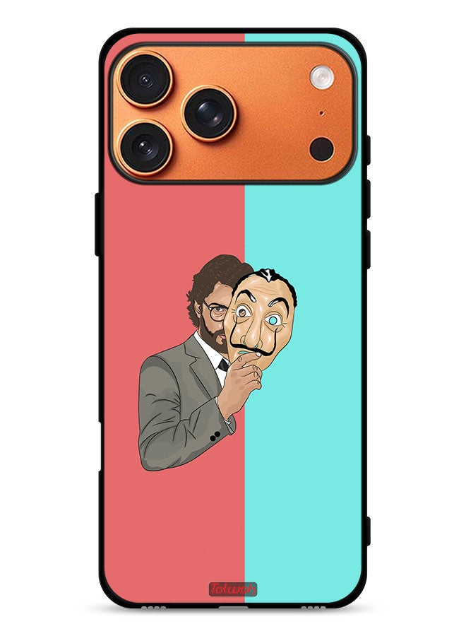 Tolwak Apple iPhone 17 Pro Max Protective Case Cover The Professor Art - Image 1