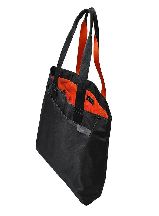 ALPAKA حقيبة توت ALPAKA Elements 14.5L - حقائب سفر متينة وقابلة للطي وواقفة ذاتياً، 6 جيوب داخلية، شفط مغناطيسي، أسود/برتقالي، متوسط، حقيبة توت M - Image 4