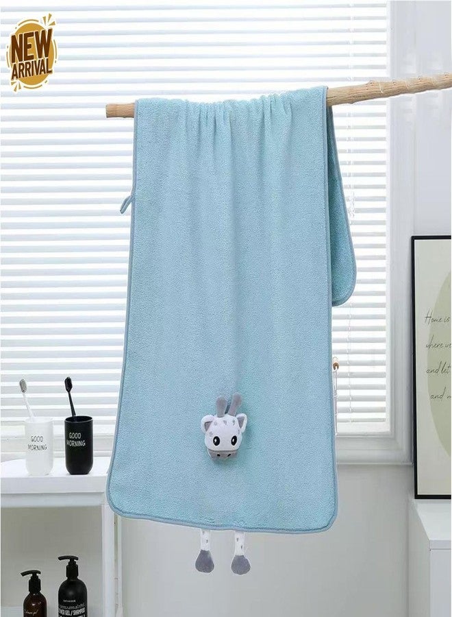 Closecret Newborn Baby Bath Towel Soft & Absorbent Premium Microfiber Cotton Towels for Babies, Toddlers - Ideal for Daily Use (Multicolor) 50 x 100 cm (3) - Image 3