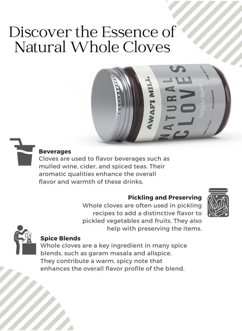 Awafi Mill Awafi Mill Natural Whole Cloves Spice | Premium Aromatic Spice for Enhancing Flavors in Cooking and Baking  - Image 3