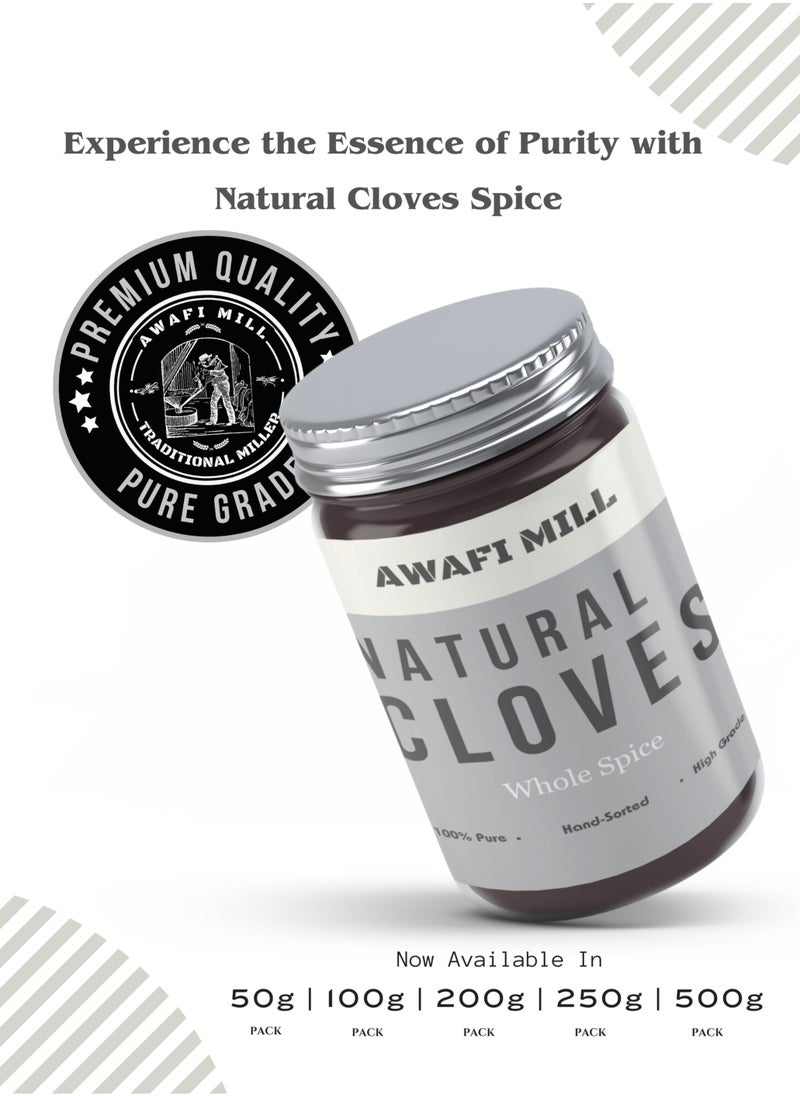 Awafi Mill Awafi Mill Natural Whole Cloves Spice | Premium Aromatic Spice for Enhancing Flavors in Cooking and Baking  - Image 4