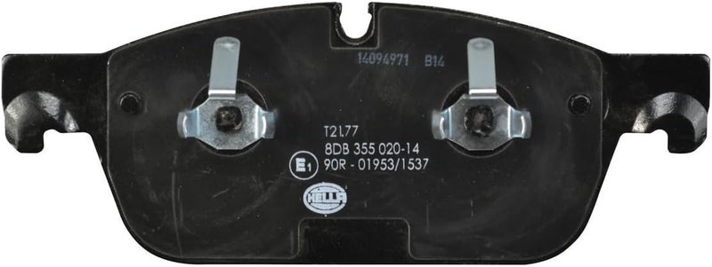 هيلا باجيد 8DB 355 020-141 طقم وسادات الفرامل - T2177 - السماكة: 19.2 مم - نظام الفرامل: تيفيس - مجهزة لمؤشر التآكل - على سبيل المثال، برابوس/مرسيدس بنز - Image 2
