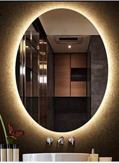  FS Illuminated Oval Bathroom Mirrors 60cm  - Image 1