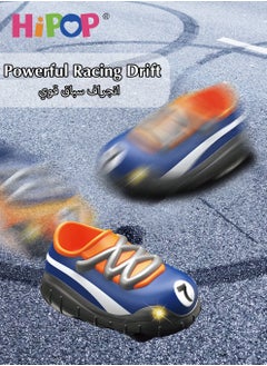 HIPOP Remote Control Car For Football Competition Two Pack Set,Shoe Type RC Car,World Cup Celebration Items,2.4G Interactive With Cool Lights,Two-Person Interactive Remote Control Car  - Image 3