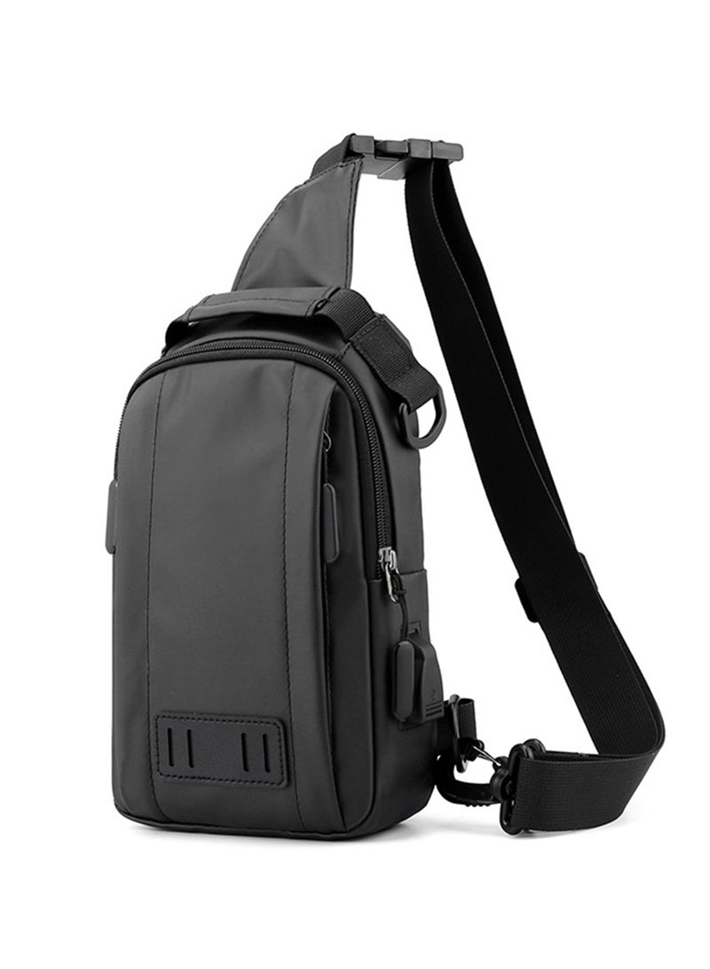 Crossbody bag 3*1 waterproof - black  - Image 1
