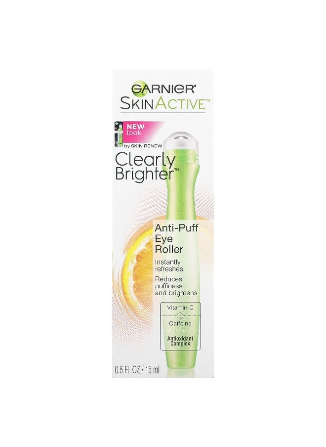 Garnier - Garnier, SkinActive, Anti-Puff Eye Roller, 0.5 fl oz (15 ml) - Image 1