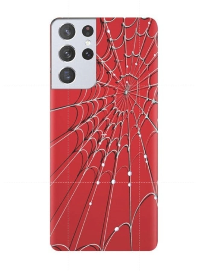 Protective Case Cover For Samsung Galaxy S21 Ultra Red