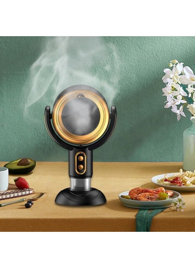 Desktop Range Hood Purifier, Stylish Design, Adjustable Angle, Strong Suction, USB Powered, Portable