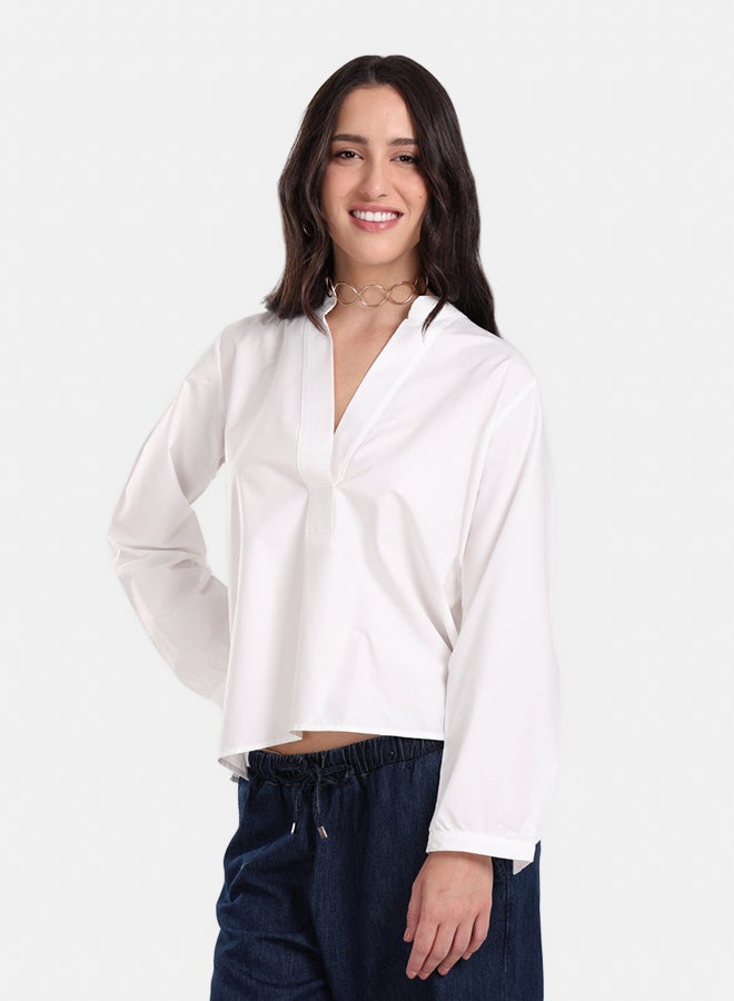 Clue Mandarin Collar Shirt - Image 3