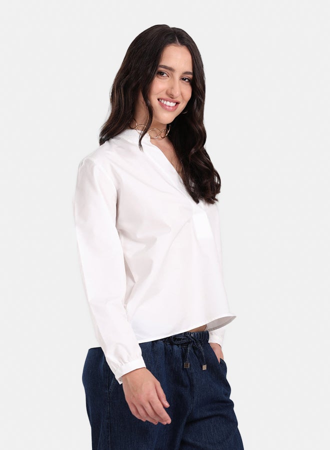Clue Mandarin Collar Shirt - Image 2
