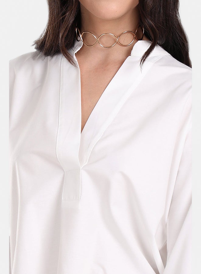 Clue Mandarin Collar Shirt - Image 5