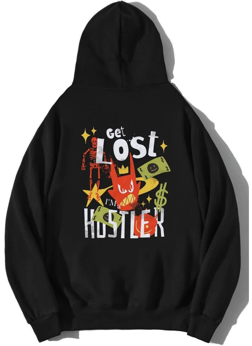 BRZ Collection Unisex Oversize Get Lost Hoodie