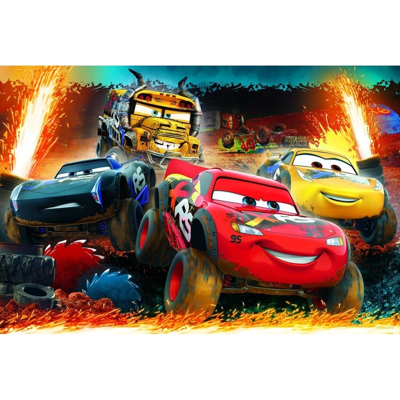Trefl - Disney Extreme Cars 3 Puzzle 100 Pieces - 16358 - Image 2
