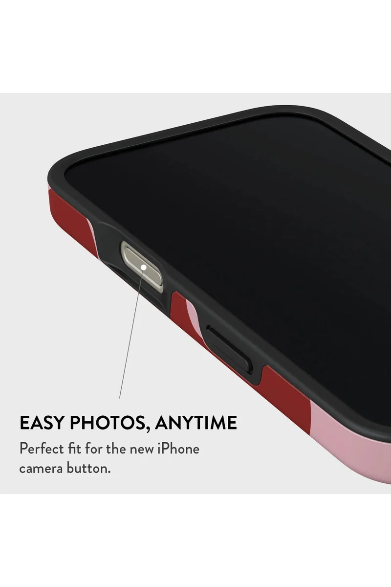 BURGA iPhone 16 Pro Case, 2 Piece Hard Shell + TPU Silicone Interior, Shock Absorption, All Port Accessible, Raised Bezel For Screen &amp; Camera Protection, Never Fading HQ Print,Flex