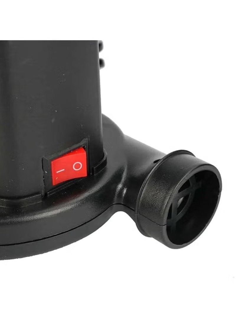 Huitich 3-in-1 Electric Air Pump with Compressor & Nozzles – Black - Image 3