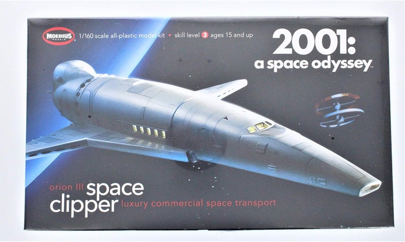 Moebius Models 1/160 Scale Space Clipper Orion Model Kit from 2001: A Space Odyssey - Image 1