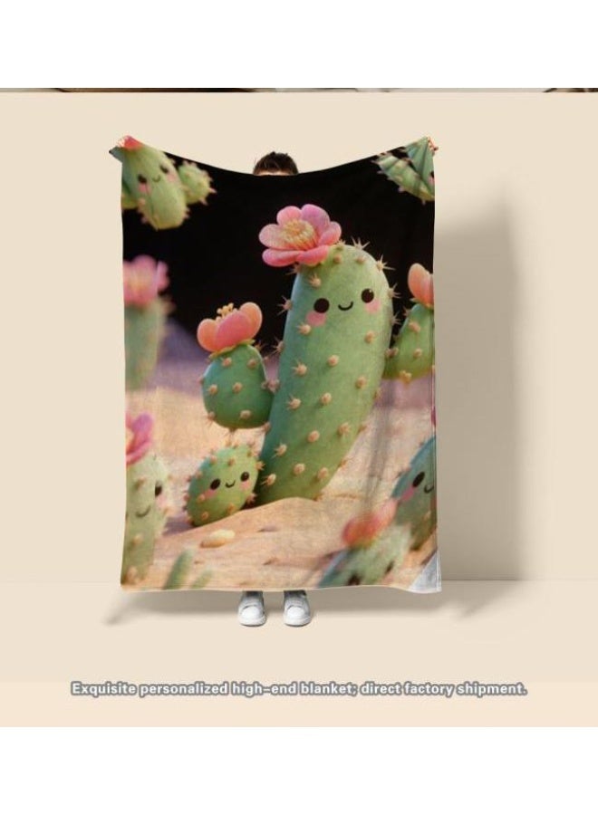 عام بطانية رقيقة من الفانيلا الكرتونية للأطفال والرضع (دافئة ومريحة، ومناسبة للنوم والألعاب) 70 سم * 100 سم - Image 3