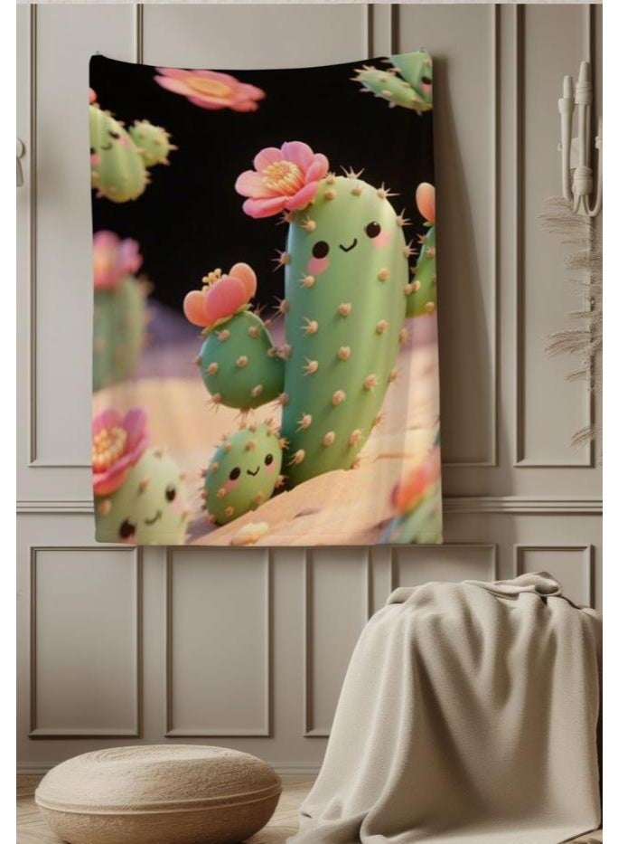 عام بطانية رقيقة من الفانيلا الكرتونية للأطفال والرضع (دافئة ومريحة، ومناسبة للنوم والألعاب) 70 سم * 100 سم - Image 4