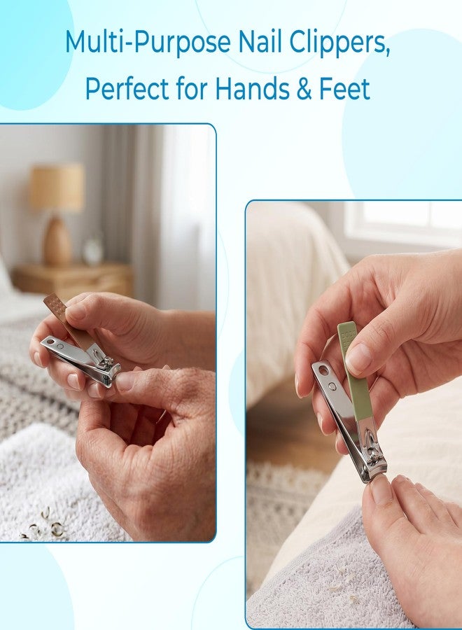 Kocpudu Nail Clippers Bulk, 5-Color Individually Packaged (60-Pack) - Image 4