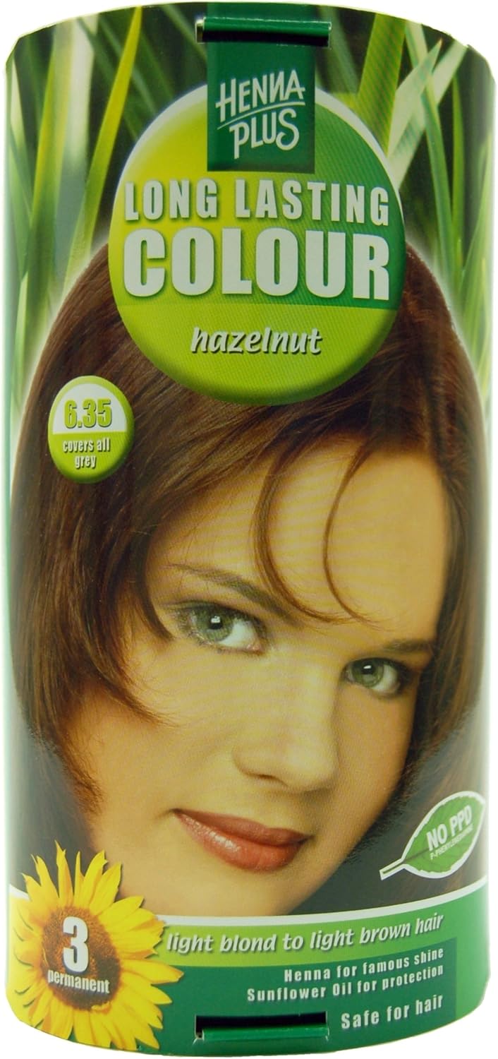Hennaplus Long Lasting Colour Hazelnut 635