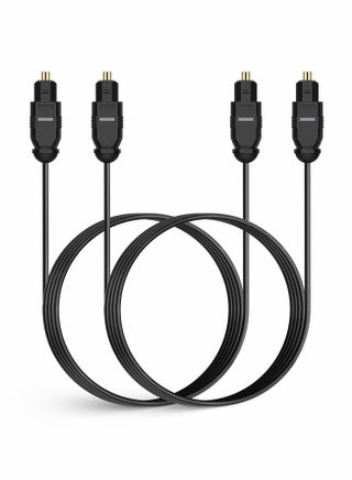Digital Optical Audio Cable 6ft 1.8M, 24K Gold-Plated, Ultra-Durable Slim Optical Cable Digital Audio Cable for Home Theater, Sound Bar, TV, PS4, Xbox, VD/CD Player, Game Console& More, Black - pzsku/Z17F580734406D4DB3B07Z/45/_/1695811436/5f40f2e7-532c-4ef5-a587-7e1e4840cebd