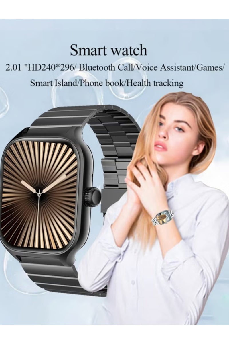 Brandcode ROCK 59 Smart Watch with Three Straps and Wireless Charging - Image 1
