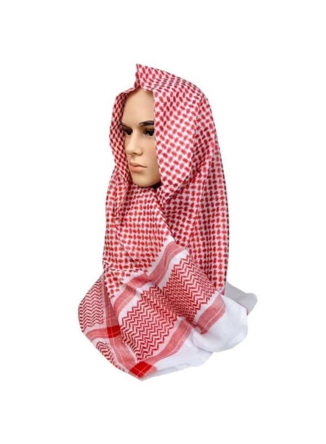 شماغ رجالي تقليدي – وشاح رأس مربع من البوليستر مقاس 140 × 140 سم - Image 1