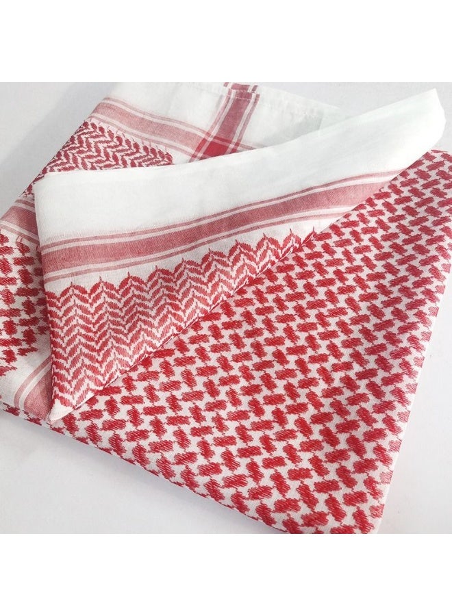 شماغ رجالي تقليدي – وشاح رأس مربع من البوليستر مقاس 140 × 140 سم - Image 3