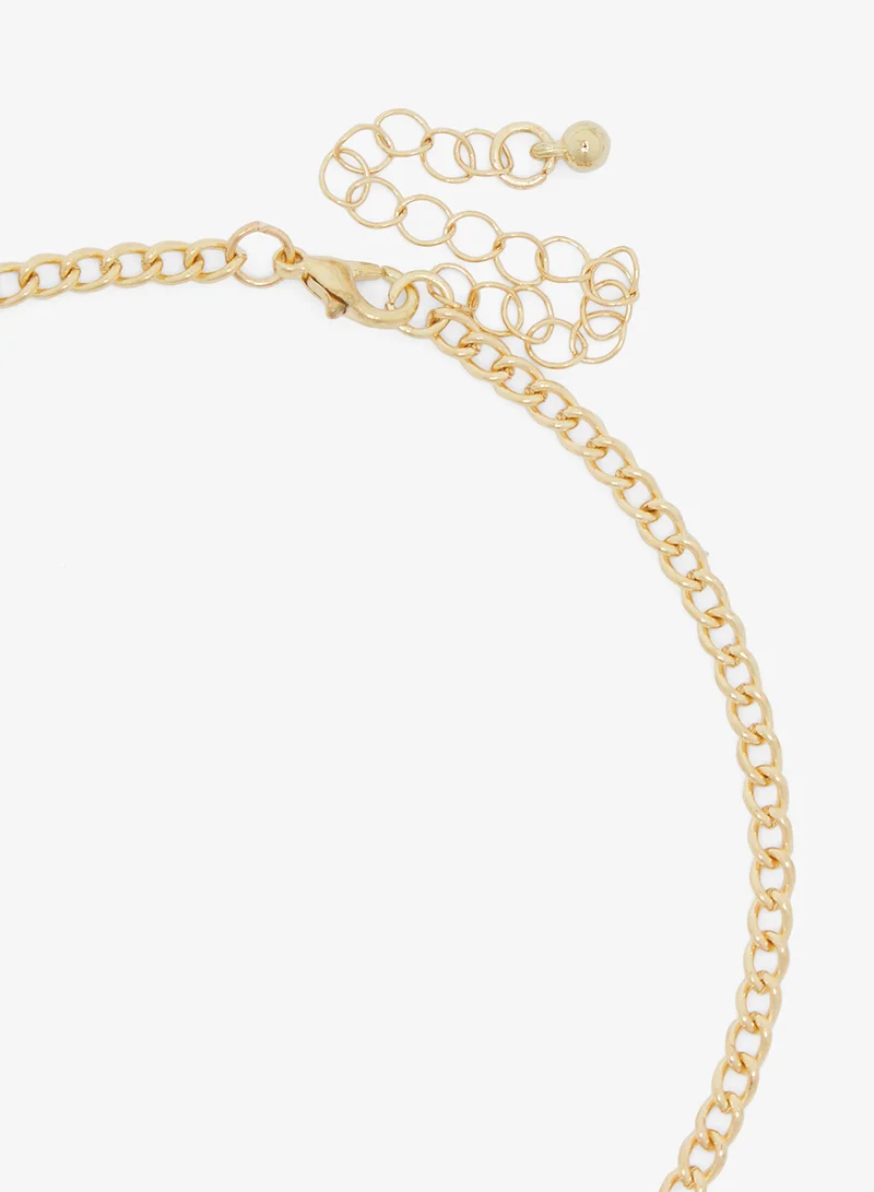 Ginger Multipack Layered Chain Necklace with Charms