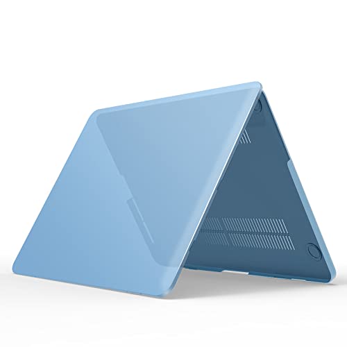 IBENZER Compatible with MacBook Pro 13 Inch Case 2015 2014 2013 end 2012 A1502 A1425, Hard Shell Case with Keyboard Cover for Old Version Apple Mac Pro Retina 13, Airy Blue, R13ARBL+1A - Image 5